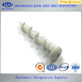 white zinc plated flat tapping screws